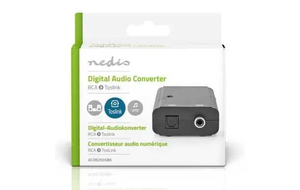 NEDIS Connectique Audio Co ACON2505BK